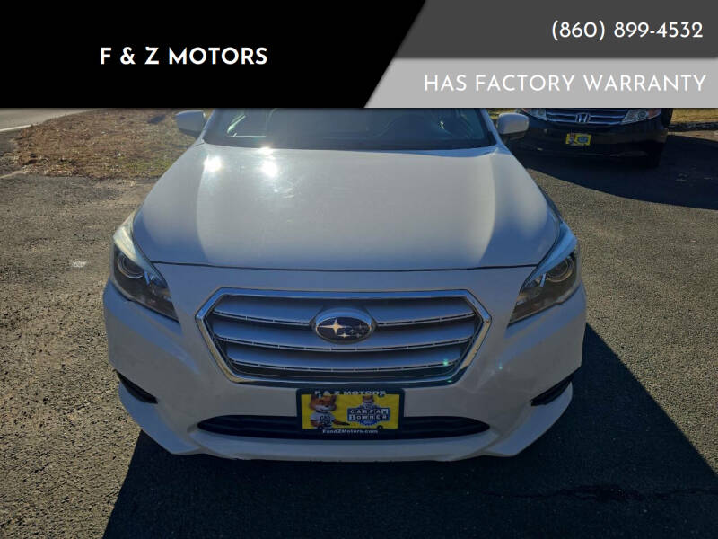 2016 Subaru Legacy 2.5i Premium's photo