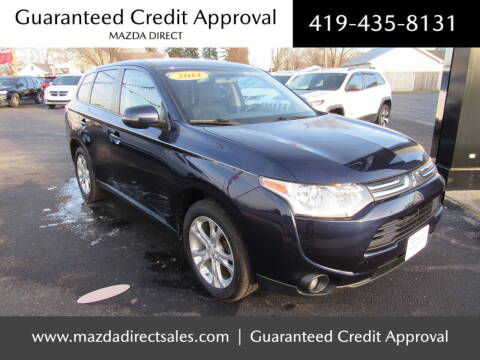 2014 Mitsubishi Outlander for sale at Drivetodaycredit.net in Fostoria OH