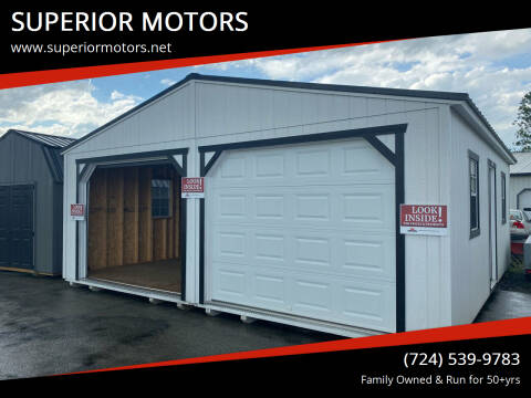  xBackyard Outfitters Double Wide Garage for sale at SUPERIOR MOTORS - Sheds in Latrobe PA