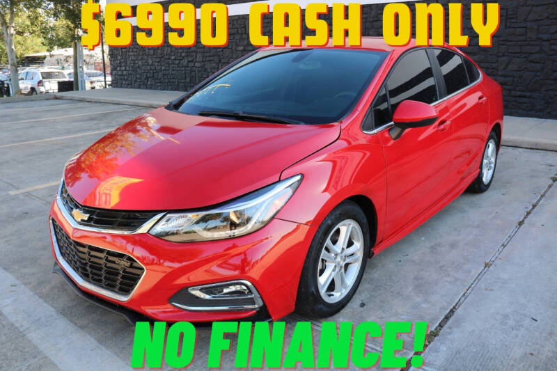 2018 Chevrolet Cruze for sale at Direct One Auto in Houston TX