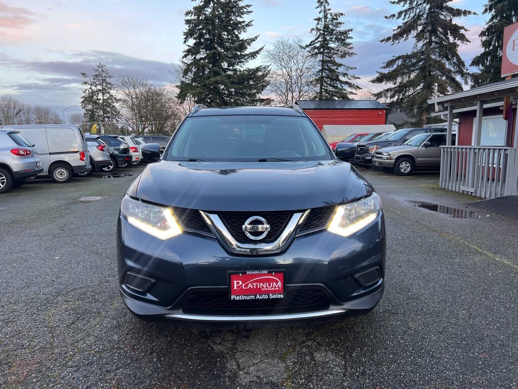 2016 Nissan Rogue for sale at PLATINUM AUTO SALES INC in Lacey, WA