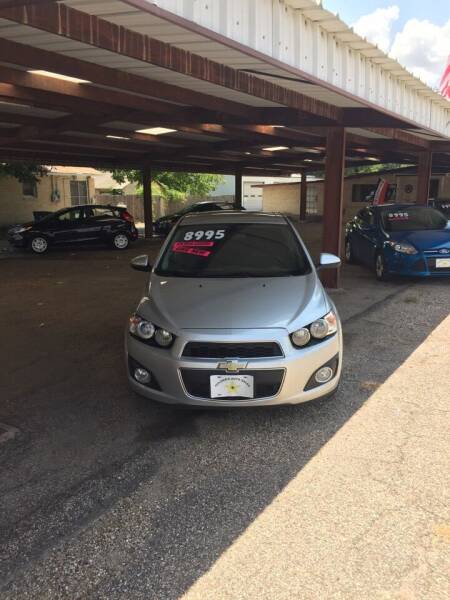 2015 Chevrolet Sonic for sale at Holders Auto Sales in Waco TX