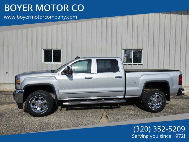 2015 GMC Sierra 2500HD for sale at BOYER MOTOR CO in Sauk Centre MN