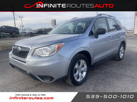 2015 Subaru Forester for sale at Infinite Routes Auto in Bixby OK