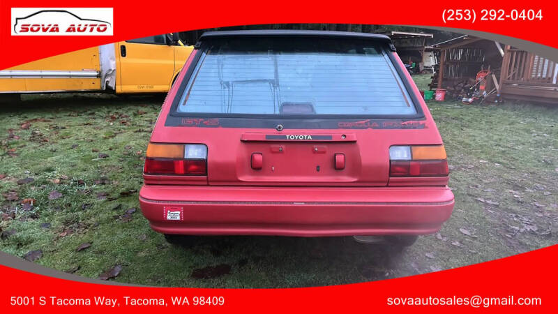 1987 Toyota Corolla FX-16 GT-S