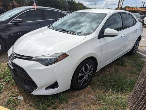 2017 Toyota Corolla for sale at RICKY'S AUTOPLEX in San Antonio TX