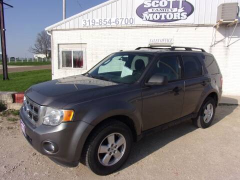 2010 Ford Escape for sale at SCOTT FAMILY MOTORS in Springville IA