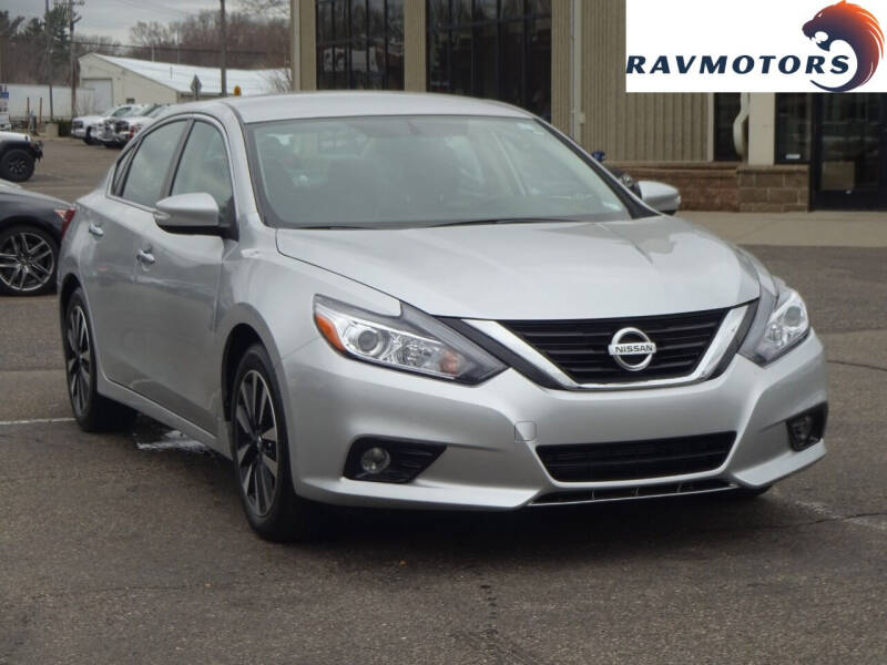 2018 Nissan Altima for sale at RAVMOTORS - CRYSTAL in Crystal MN