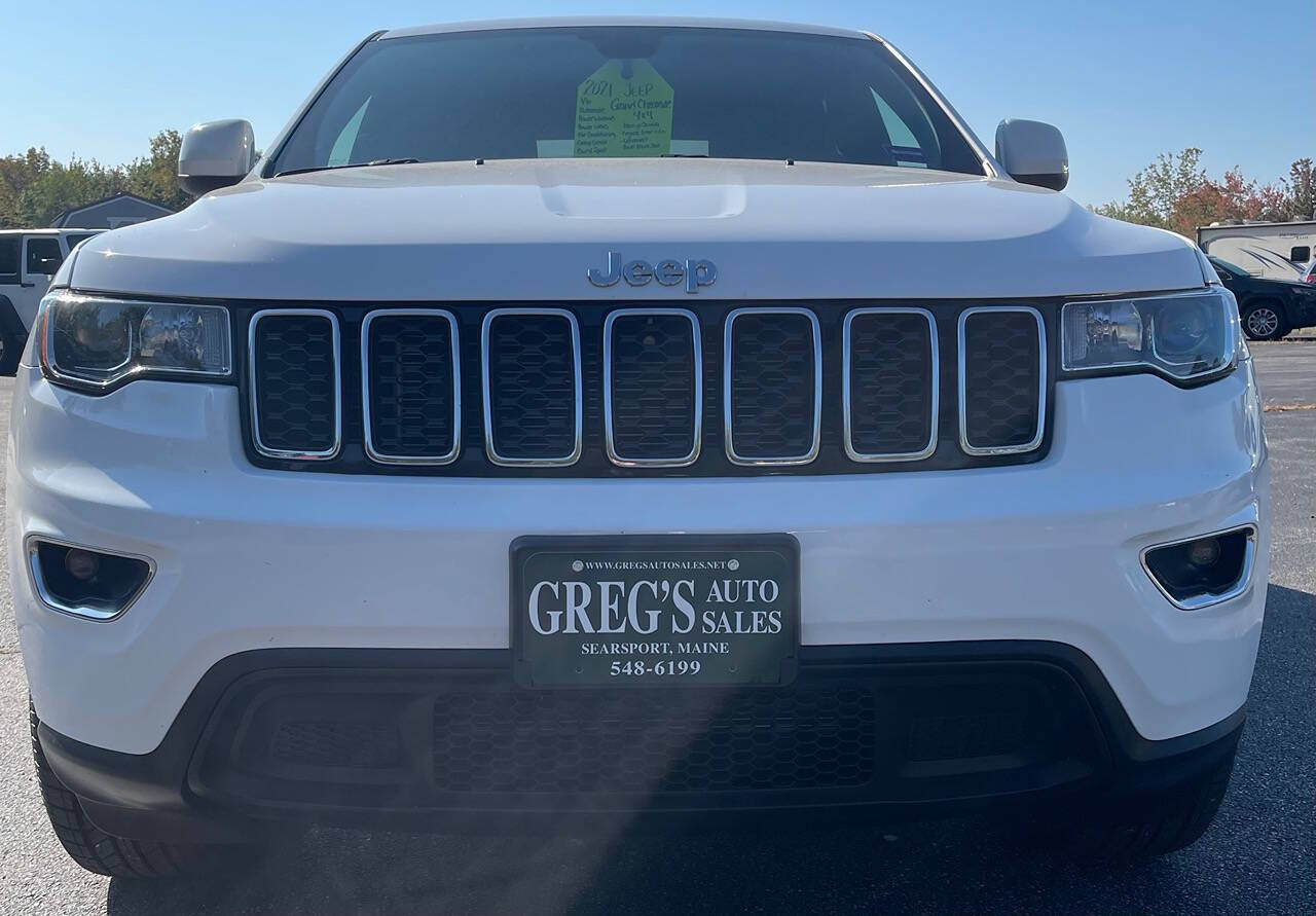 2021 Jeep Grand Cherokee for sale at Greg's Auto Sales in Searsport, ME