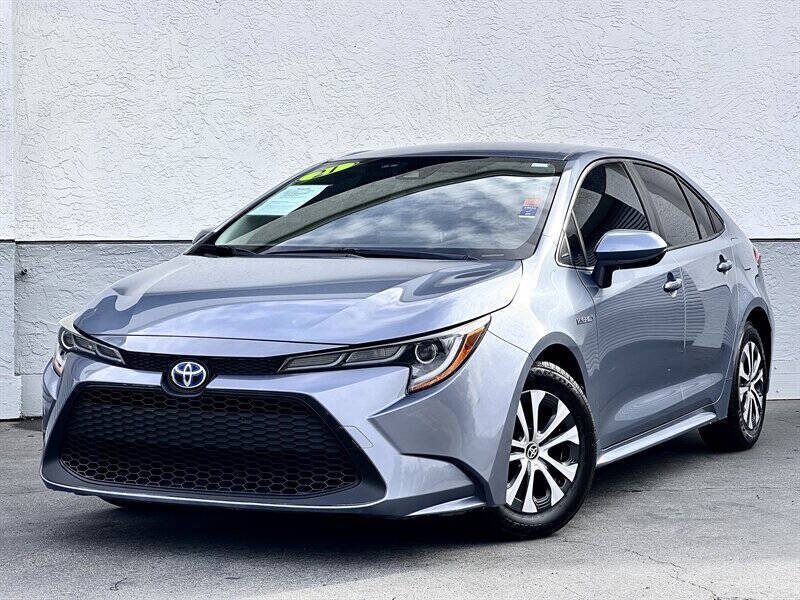 2021 Toyota Corolla Hybrid for sale at Rockstar Rides in Vista CA