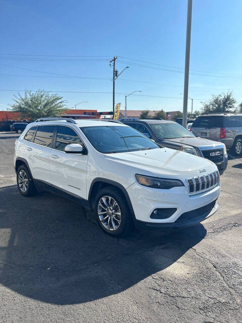 2019 Jeep Cherokee for sale at MEGA MOTORS AUTO SALES in Tucson, AZ