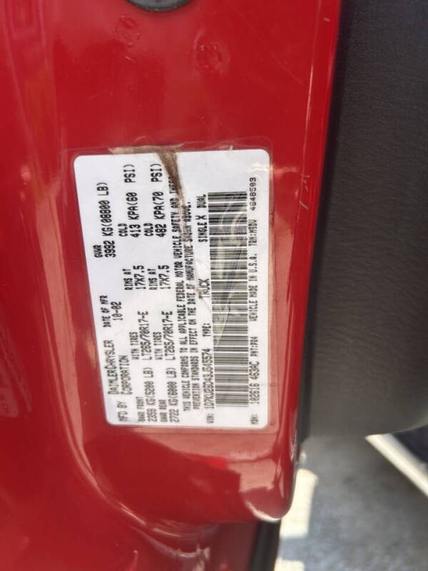 2003 Dodge Ram 2500 SLT