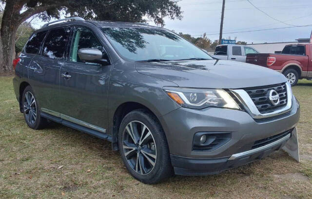 2019 Nissan Pathfinder for sale at Theron's Auto Sales, LLC in Deridder, LA