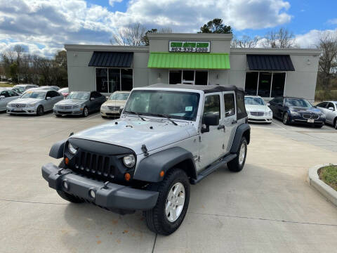 2010 Jeep Wrangler Unlimited for sale at Cross Motor Group in Rock Hill SC