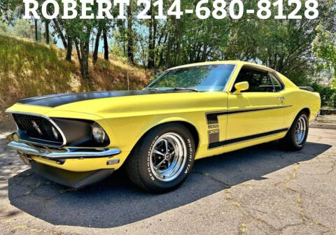 1969 Ford Mustang Boss 302 for sale at Mr. Old Car in Dallas TX