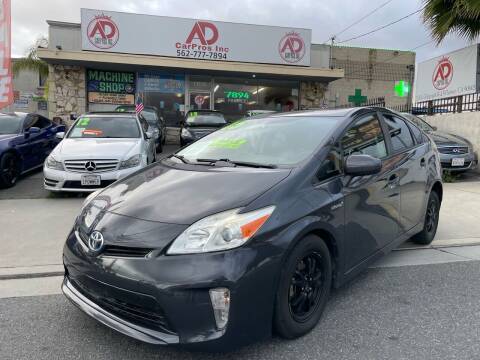 2015 Toyota Prius for sale at AD CarPros, Inc. - Whittier in Whittier CA