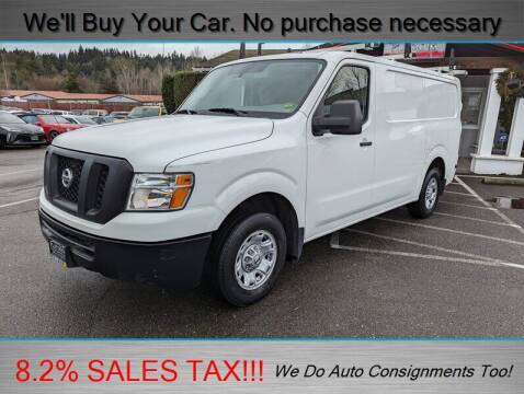 2020 Nissan NV for sale at Platinum Autos in Woodinville WA