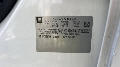 2017 Chevrolet Cruze LS Auto