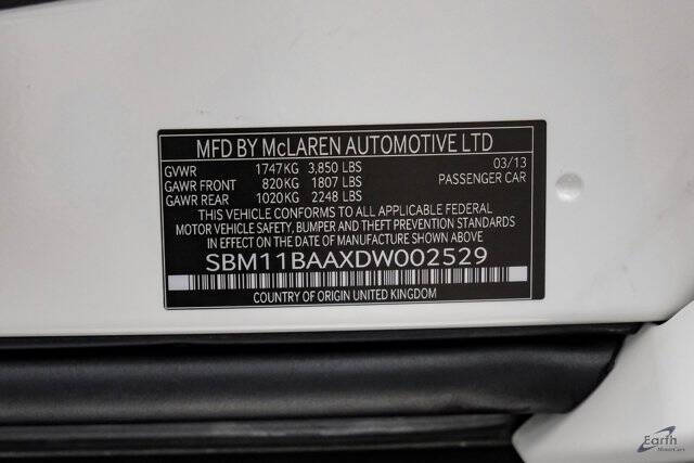 2013 McLaren MP4-12C Spider