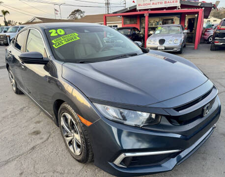 2020 Honda Civic for sale at Bloom Auto Sales in Escondido CA