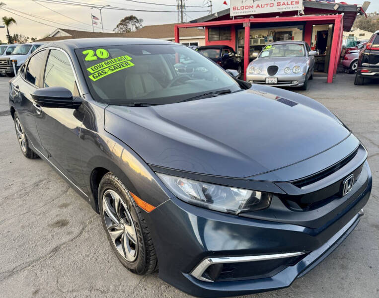 2020 Honda Civic for sale at Bloom Auto Sales in Escondido CA