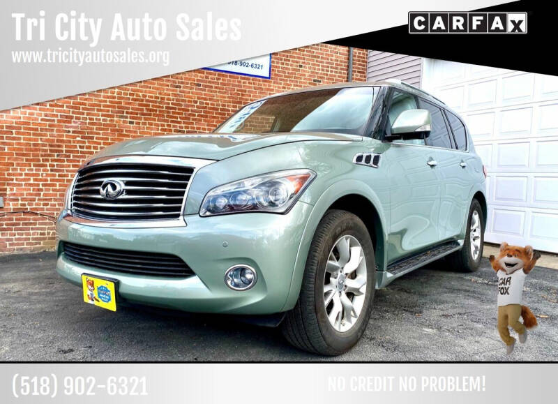 2012 Infiniti QX56 for sale at Tri City Auto Sales in Schenectady NY