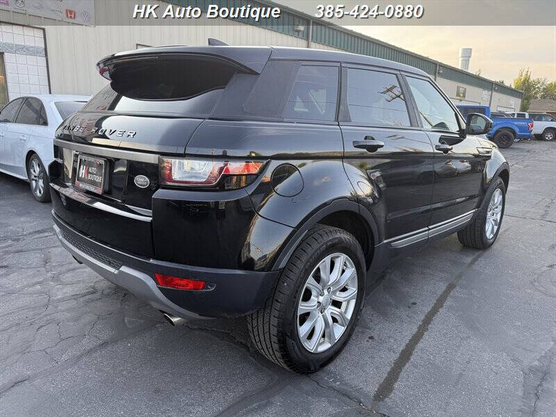2018 Land Rover Range Rover Evoque SE