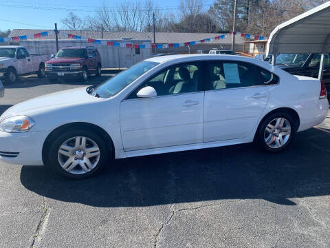 2016 Chevrolet Impala Limited for sale at A-1 Auto Sales in Anderson SC
