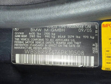 2006 BMW M3