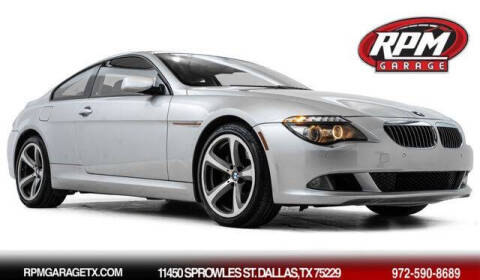 2008 BMW 6 Series 650i