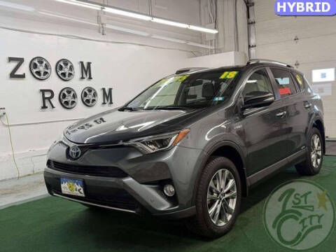 2018 Toyota RAV4 Hybrid for sale at First City Cars and Trucks - Rochester Lot in Rochester NH