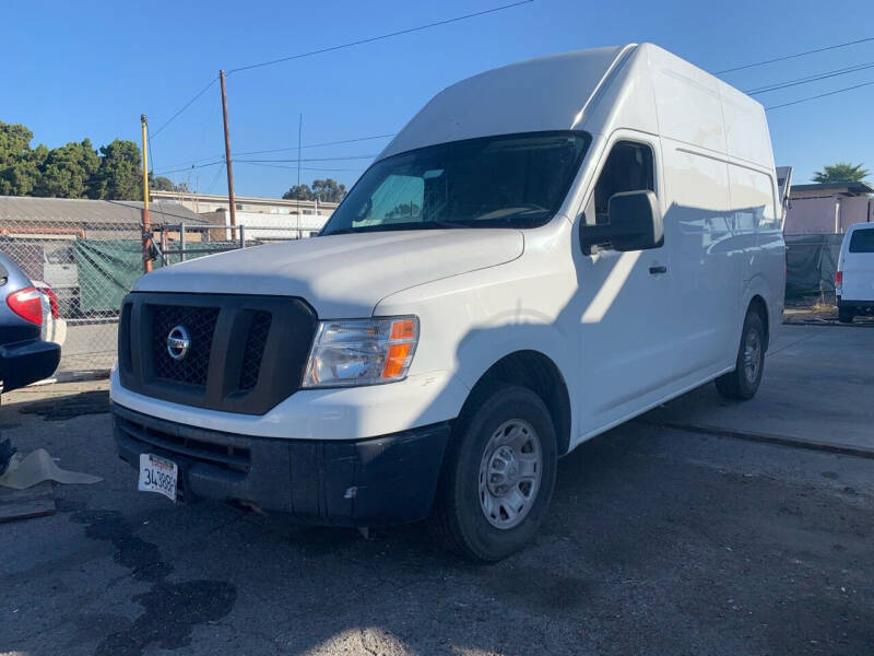 2012 nissan nv 2500 high roof for sale