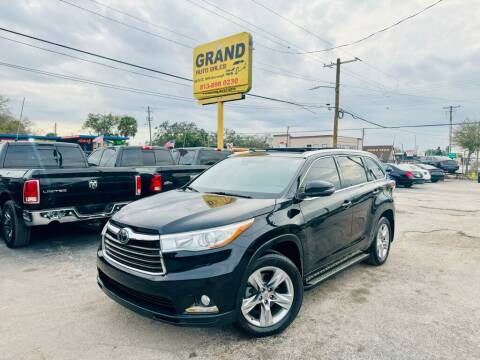 2014 Toyota Highlander for sale at Grand Auto Sales in Tampa FL