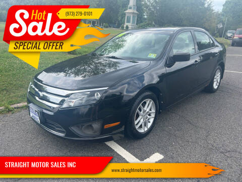 2010 Ford Fusion for sale at STRAIGHT MOTOR SALES INC in Paterson NJ