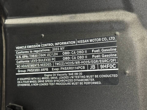 2023 Nissan Altima 2.5 SL