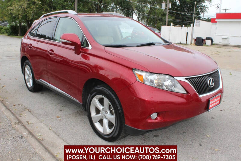 2010 Lexus RX 350 for sale at Your Choice Autos in Posen IL