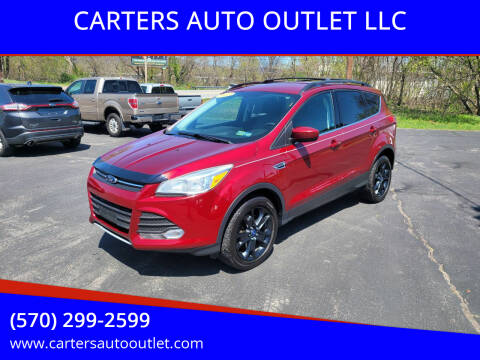 2013 Ford Escape for sale at CARTERS AUTO OUTLET LLC in Pittston PA