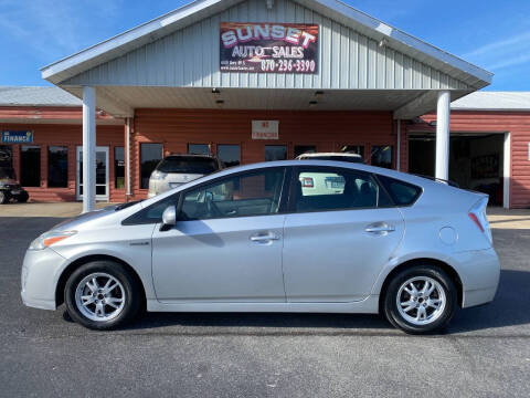 2011 Toyota Prius for sale at Sunset Auto Sales in Paragould AR