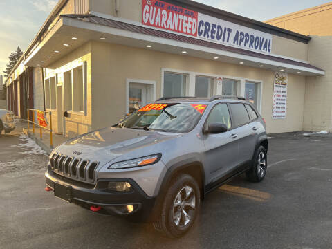 2014 Jeep Cherokee for sale at Suarez Auto Sales in Port Huron MI