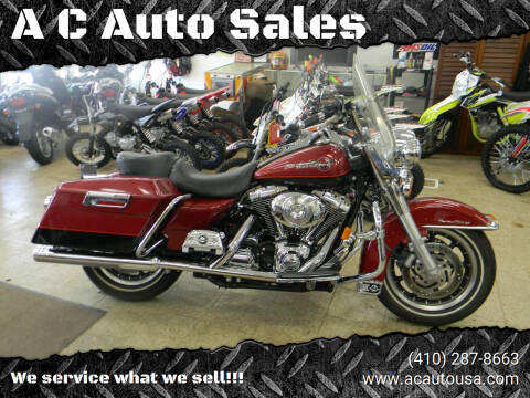2006 Harley-Davidson Road King for sale at A C Auto Sales in Elkton MD