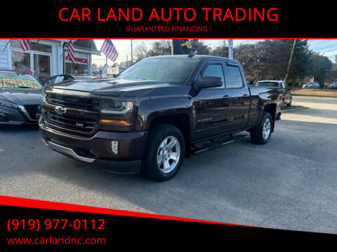 2016 Chevrolet Silverado 1500 for sale at CAR LAND  AUTO TRADING - CAR LAND AUTO TRADING in Raleigh NC