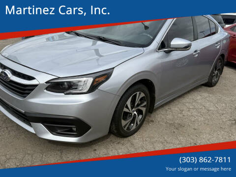 2020 Subaru Legacy for sale at Martinez Cars, Inc. in Lakewood CO