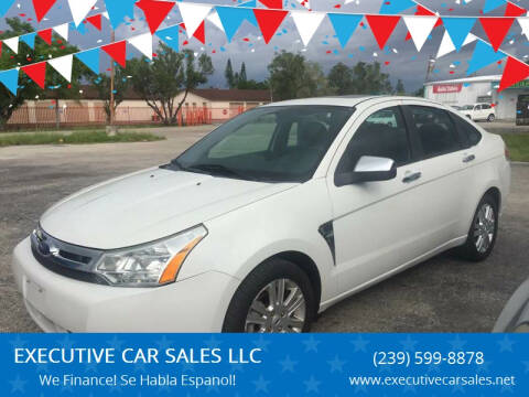 2009 Ford Focus for sale at EXECUTIVE CAR SALES LLC in North Fort Myers FL