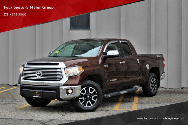 2015 Toyota Tundra for sale at Four Seasons Motor Group in Swampscott MA