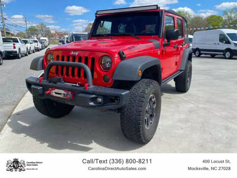 2015 Jeep Wrangler Unlimited for sale at Carolina Direct Auto Sales in Mocksville NC