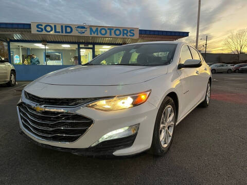 2021 Chevrolet Malibu for sale at SOLID MOTORS LLC in Garland TX