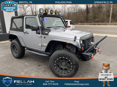 2013 Jeep Wrangler for sale at Fellah Auto Group in Bristol PA
