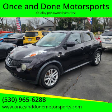 2014 Nissan JUKE for sale at Once and Done Motorsports in Chico CA