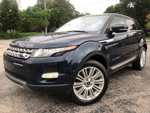 2013 Land Rover Range Rover Evoque for sale at LUXURY AUTO MALL in Tampa FL