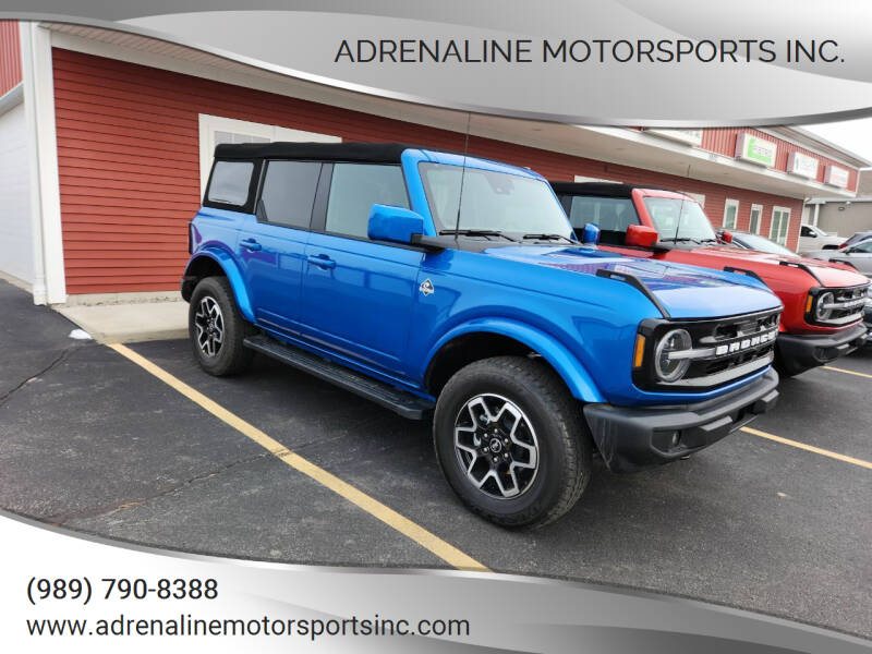 2022 Ford Bronco for sale at Adrenaline Motorsports Inc. in Saginaw MI